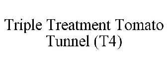 TRIPLE TREATMENT TOMATO TUNNEL (T4)
