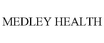 MEDLEY HEALTH