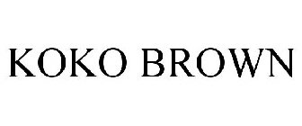 KOKO BROWN