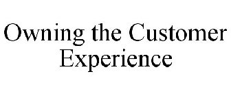 OWNING THE CUSTOMER EXPERIENCE