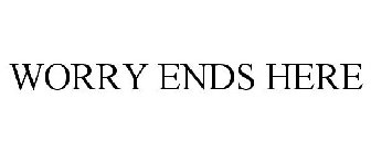WORRY ENDS HERE