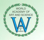 WORLD ACADEMY OF ART AND SCIENCE WA UNITY IN DIVERSITY