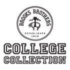 BROOKS BROTHERS ESTABLISHED 1818 COLLEGE COLLECTION