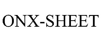 ONX-SHEET