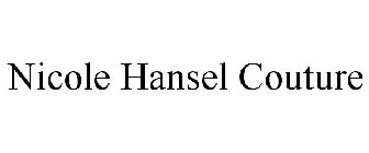 NICOLE HANSEL COUTURE