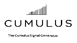 CUMULUS THE CUMULUS SIGNAL GENERATOR