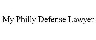 MY PHILLY DEFENSE LAWYER