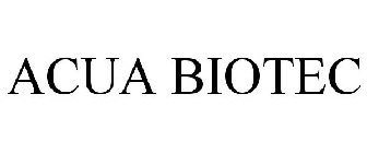 ACUA BIOTEC