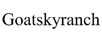 GOATSKYRANCH