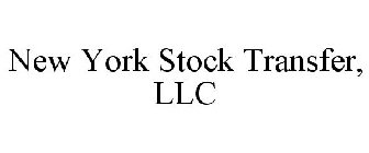NEW YORK STOCK TRANSFER, LLC