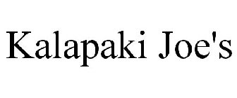 KALAPAKI JOE'S