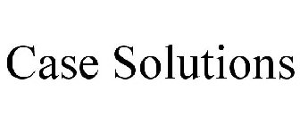 CASE SOLUTIONS