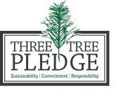 THREE TREE PLEDGE SUSTAINABILITY COMMITMENT RESPONSIBILITY