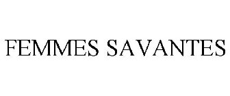 FEMMES SAVANTES