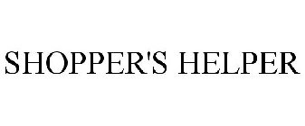 SHOPPER'S HELPER
