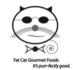 FAT CAT GOURMET CONDIMENTS AND HOT SAUCES IT'S PURR-FECTLY GOOD.