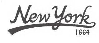 NEW YORK 1664