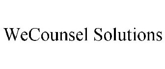 WECOUNSEL SOLUTIONS