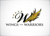 W WINGS FOR WARRIORS
