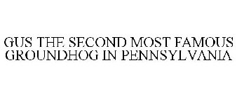 GUS THE SECOND MOST FAMOUS GROUNDHOG IN PENNSYLVANIA