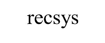 RECSYS