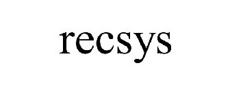 RECSYS