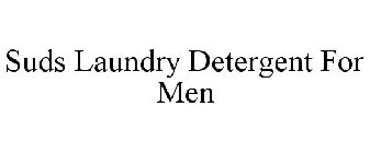 SUDS LAUNDRY DETERGENT FOR MEN