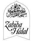 ZABIHA HALAL MAPLE LODGE FARMS LTD