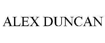 ALEX DUNCAN