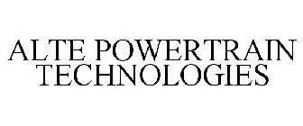 ALTE POWERTRAIN TECHNOLOGIES