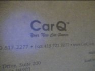 CARQ YOUR NEW CAR SERVICE 517.2277 · FAX 415.721.7077 · WWW.CARQ DRIVE, SUITE 200