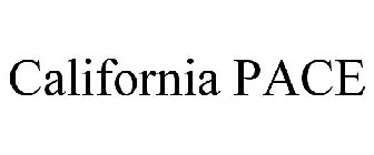 CALIFORNIA PACE