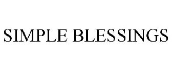 SIMPLE BLESSINGS