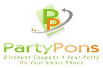 PP PARTYPONS DISCOUNT COUPONS 4 YOUR PARTY ON YOUR SMART PHONE