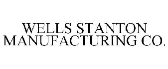 WELLS STANTON MANUFACTURING CO.
