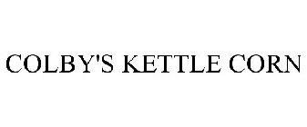 COLBY'S KETTLE CORN