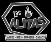 LAS ALITAS WINGS · RIBS · BURGERS · SALADS