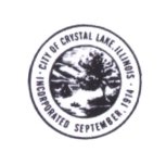 CITY OF CRYSTAL LAKE ILLINOIS INCORPORATED SEPTEMBER, 1914