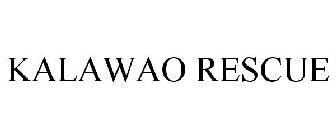 KALAWAO RESCUE