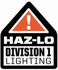 HAZ-LO DIVISION 1 LIGHTING