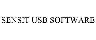 SENSIT USB SOFTWARE