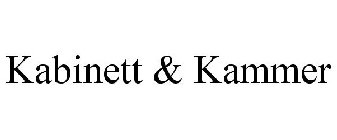 KABINETT & KAMMER