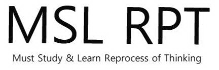 MSL RPT MUST STUDY & LEARN REPROCESS OFTHINKING