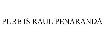 PURE IS RAUL PENARANDA