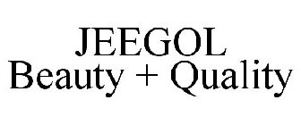 JEEGOL BEAUTY + QUALITY