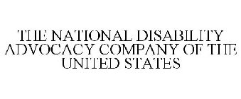 THE NATIONAL DISABILITY ADVOCACY COMPANY OF THE UNITED STATES