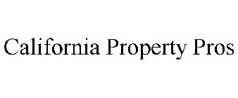 CALIFORNIA PROPERTY PROS