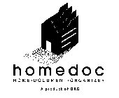 HOME DOC HOME·DOCUMENT·ORGANIZER A PRODUCT OF ORG