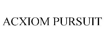 ACXIOM PURSUIT