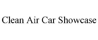 CLEAN AIR CAR SHOWCASE
